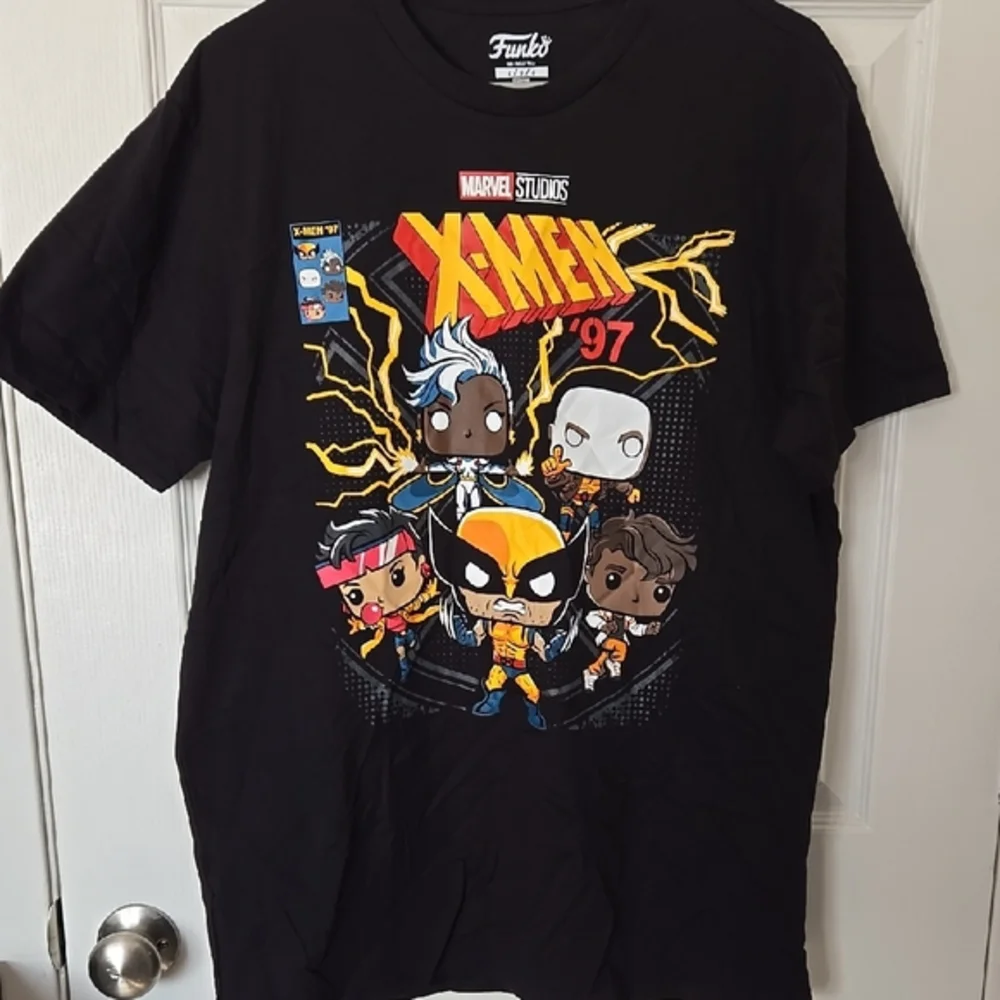 Marvel Black X-Men Graphic Short Sleeve Tee - Picture 1 of 4